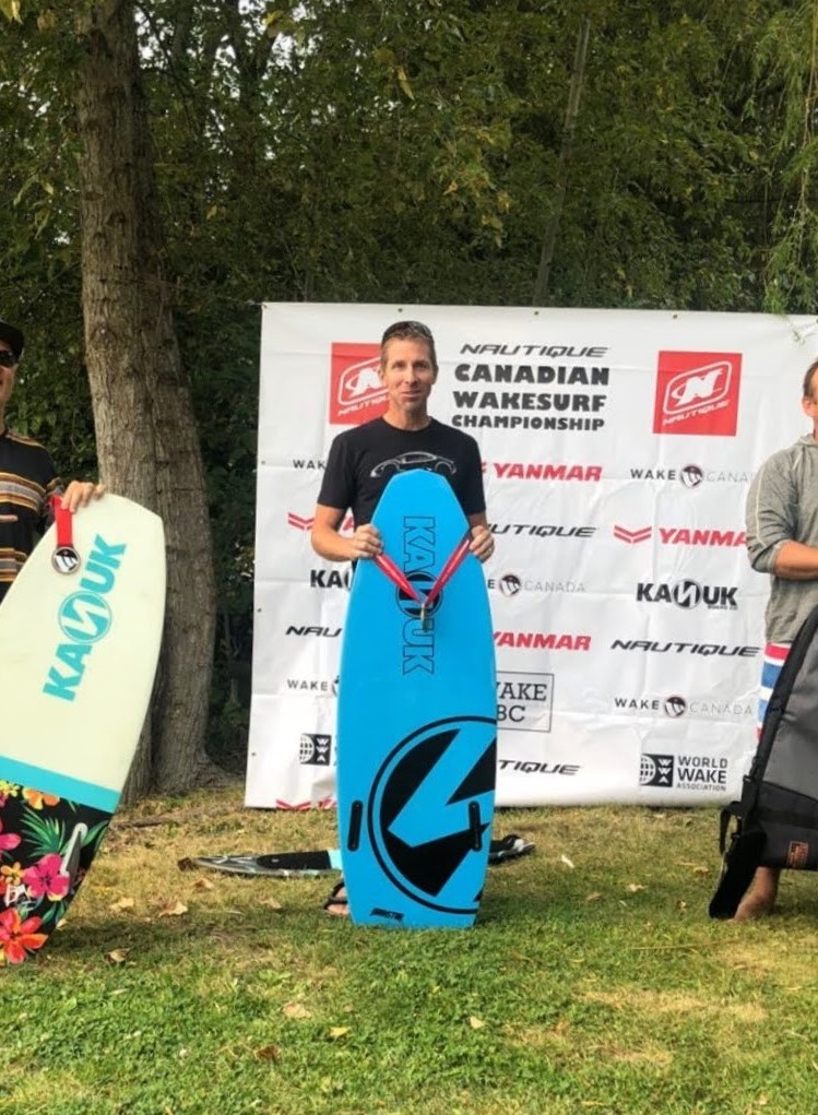 Kal Lake Wake Surf Dallas Maximuik Nautique Canadian Wakesurf Championship 2020